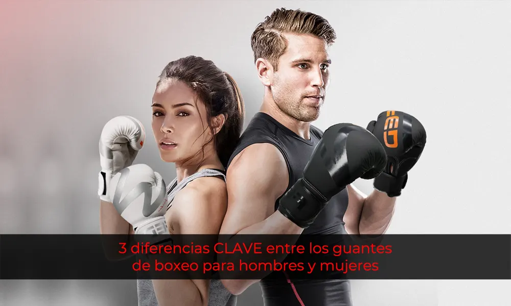 3 diferencias CLAVE entre los guantes de boxeo para hombres y mujeres