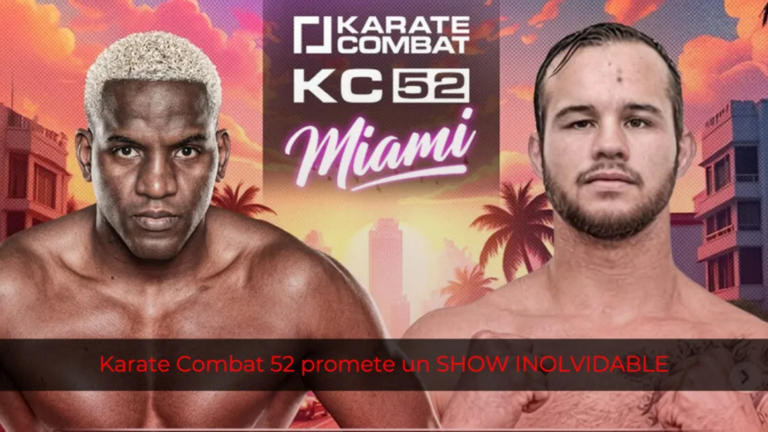 Karate Combat 52 promete un SHOW INOLVIDABLE