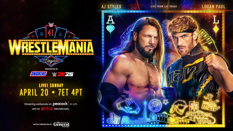 AJ Styles vs. Logan Paul