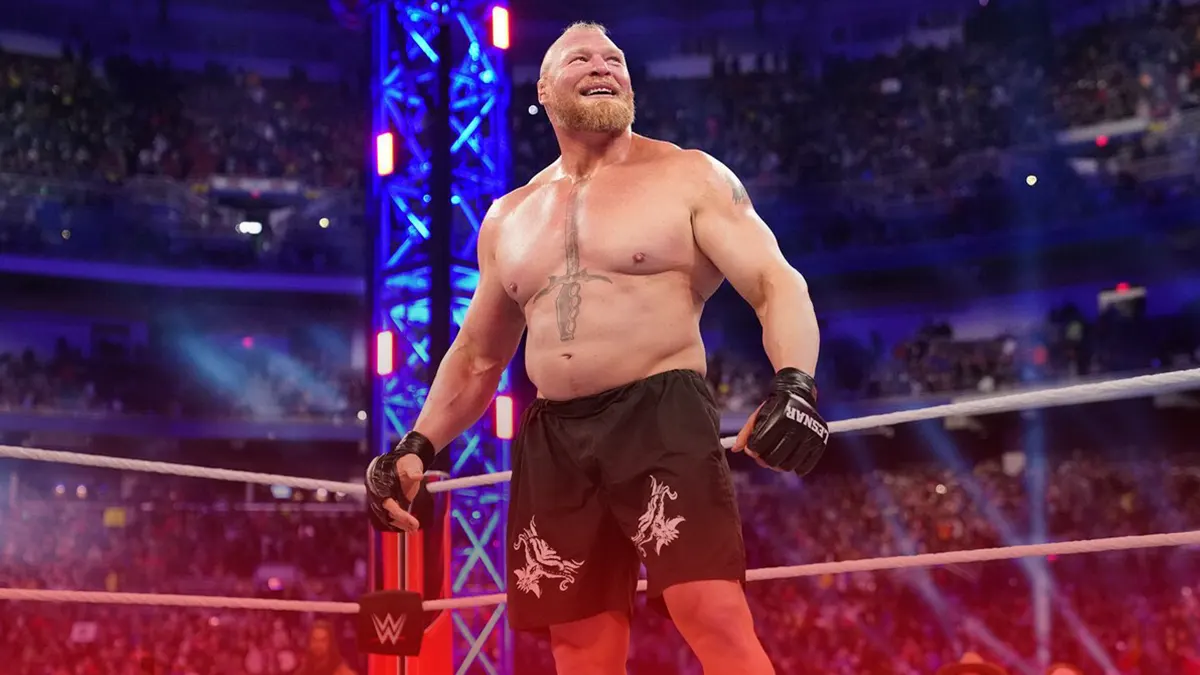 Brock Lesnar entrena al próximo monstruo de WWE"