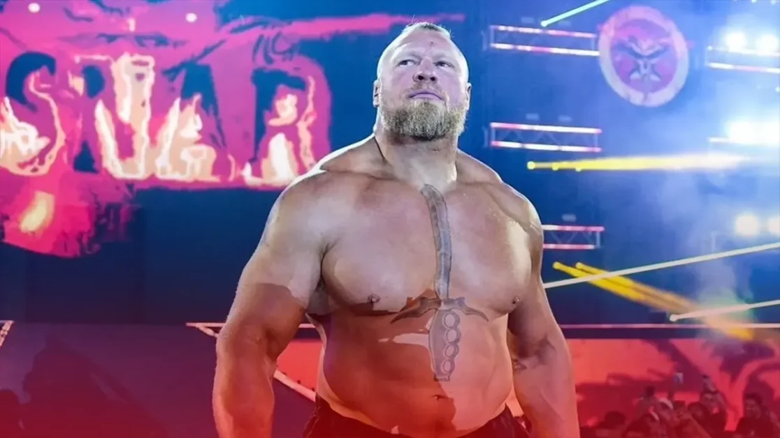 La vez que Brock Lesnar rompió el ring de WWE con un superplex