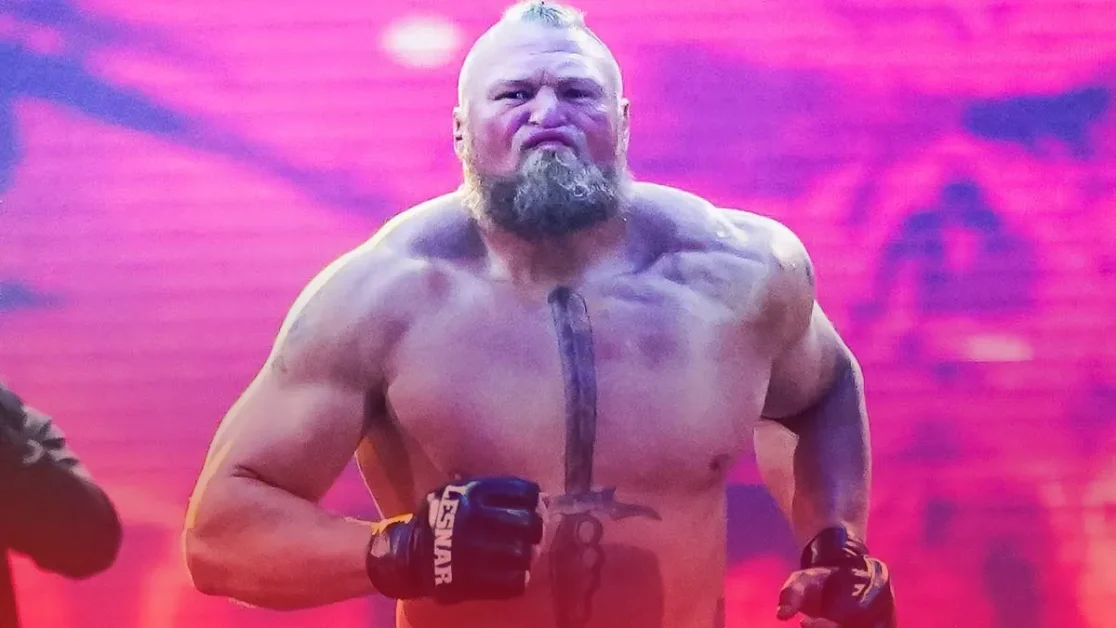 ¿Sabías que Brock Lesnar construyó su propio gimnasio?