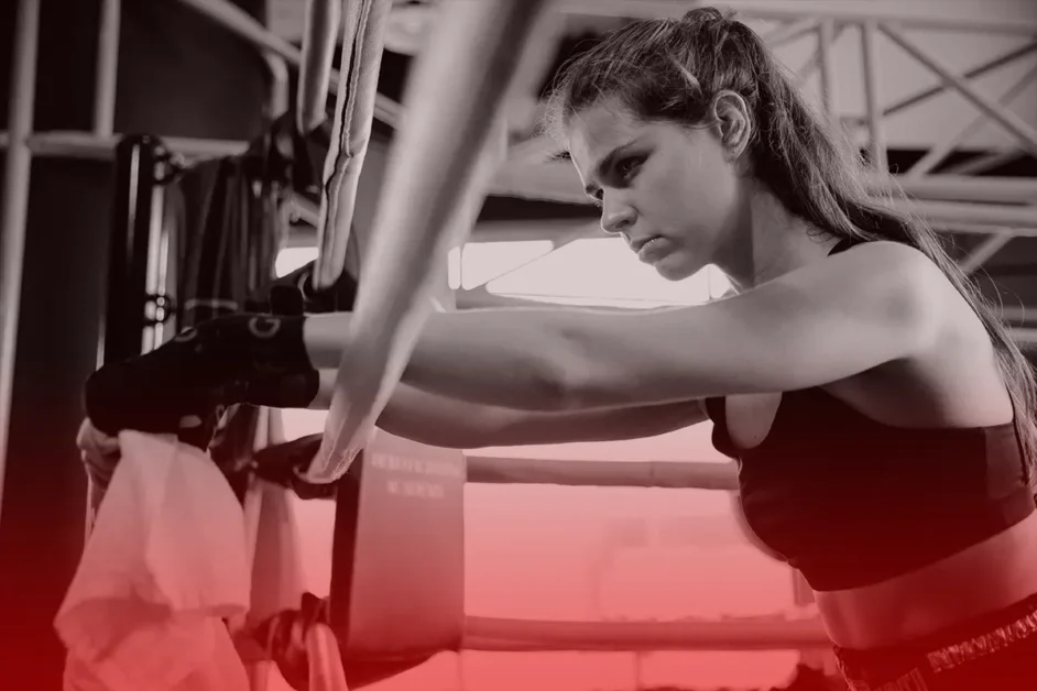 Abdomen inflamado tras recibir varios golpes al cuerpo