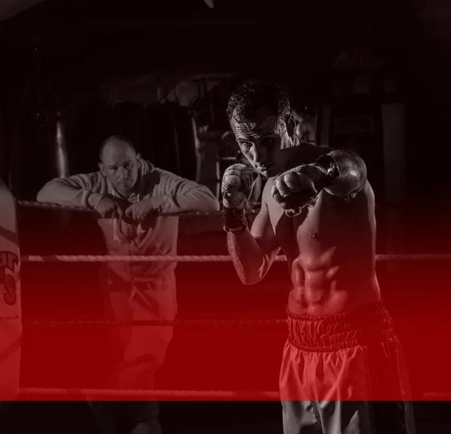 Náuseas durante el combate tras golpe en el abdomen